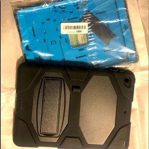 iPad bumper guard , stand , protectors x 2